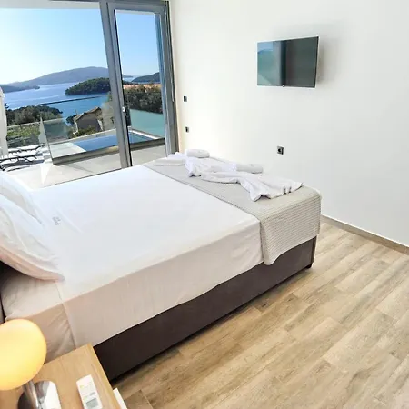 Villa Impressive Sea View Lefkada | 2 Bedrooms | Polytelis | Panoramic Sea Views & Private Pool | Perigiali *